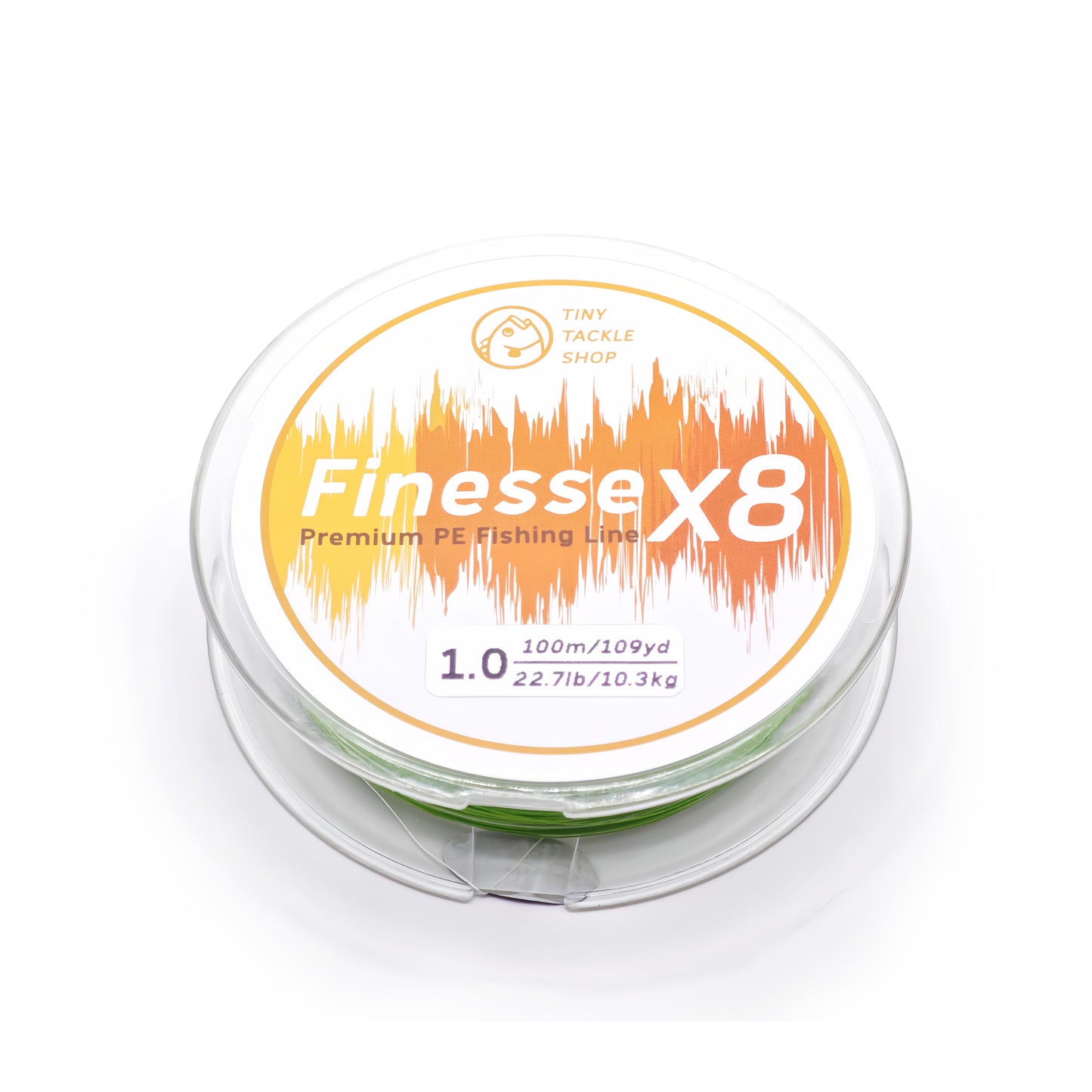 Finesse X8 PE Braided Fishing Line - For BFS and Ultralight
