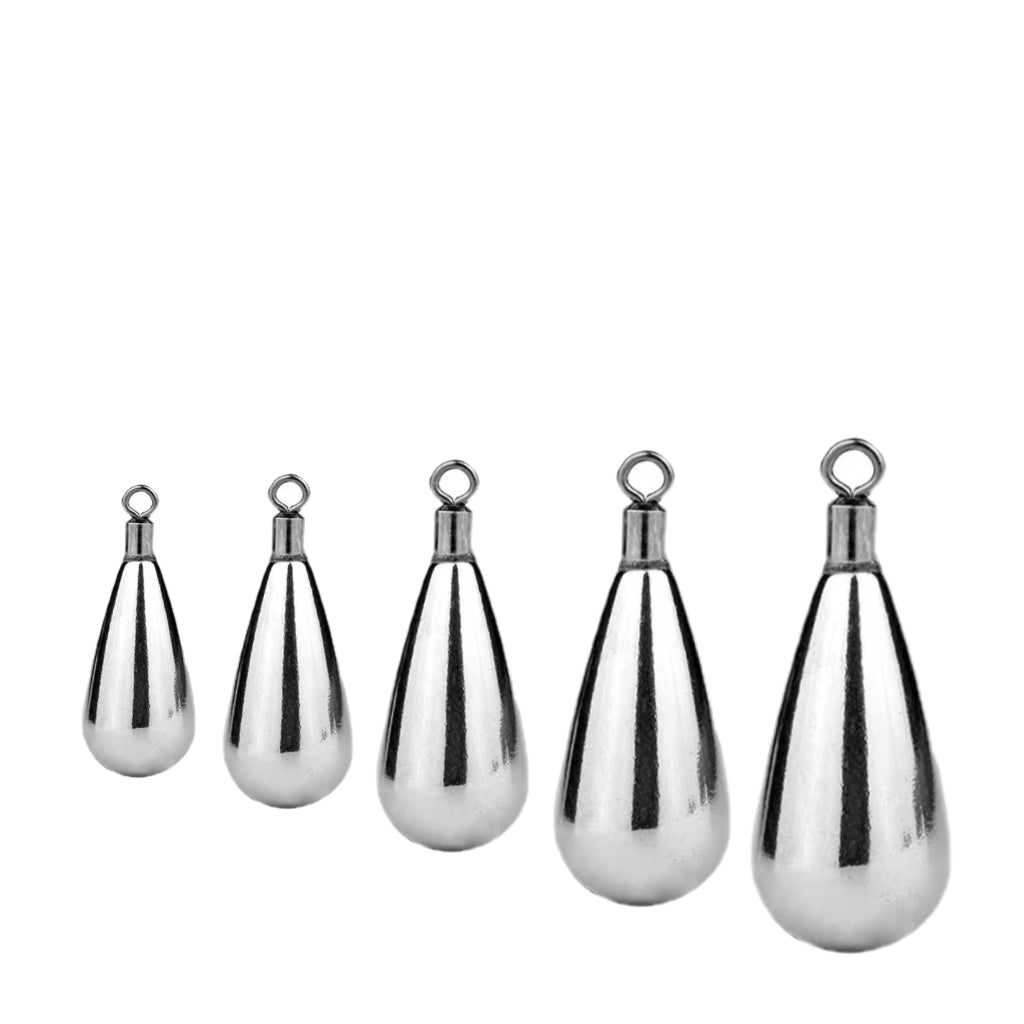 Tungsten Weights Tear Drop