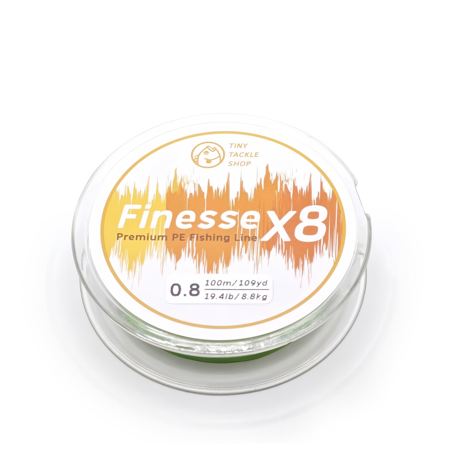 Finesse X8 PE Braided Fishing Line - For BFS and Ultralight