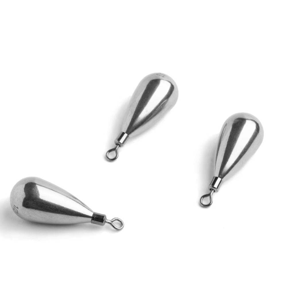 Tungsten Weights Tear Drop